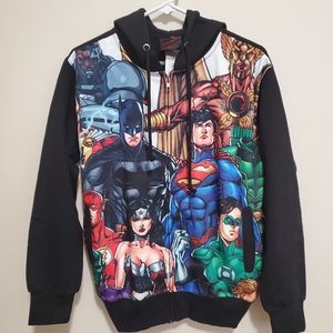 Justice league DC heros hoodie